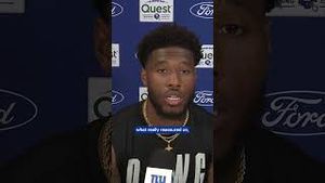 Video post by @New York Giants on YouTube
