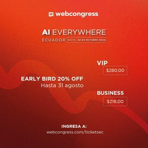 Image post by @webcongress on Instagram