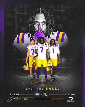 Image post by @lsufootball on Instagram