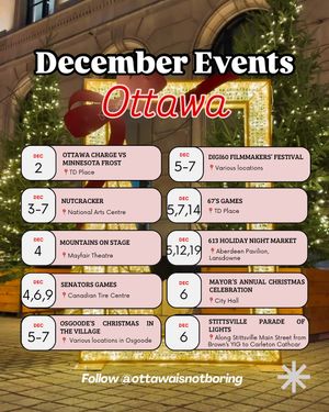 Image post by @ottawaisnotboring on Instagram
