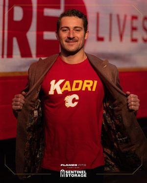 Image post by @NHLFlames on Twitter