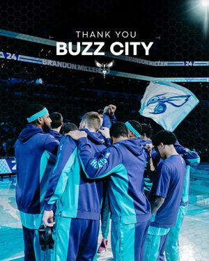 Image post by @hornets on Instagram