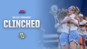 Image post by @MarquetteWLax on Twitter