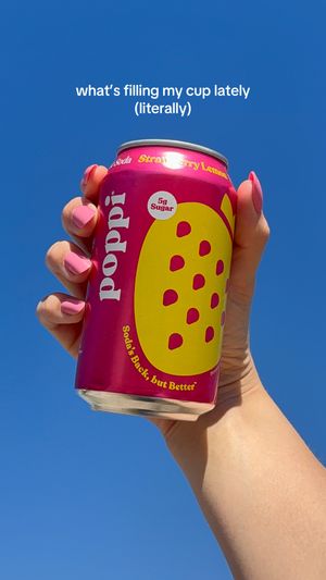 Video post by @drinkpoppi on TikTok