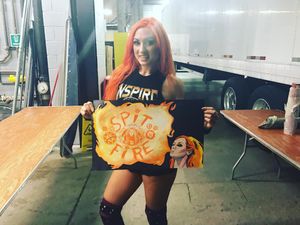Image post by @beckylynchwwe on Instagram