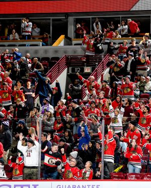 Image post by @nhlblackhawks on Instagram