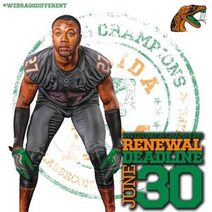 Image post by @famuathletics on Instagram