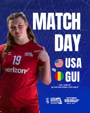 Image post by @usahandballwnt on Instagram