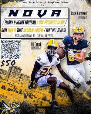 Image post by @emoryhenry_football on Instagram