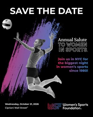 Image post by @womenssportsfoundation on Instagram