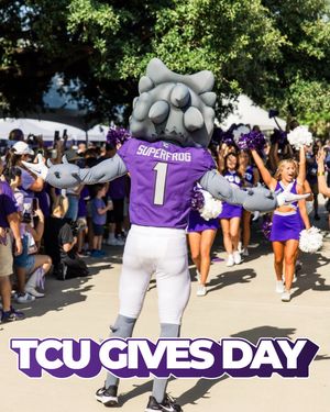 Image post by @tcu.superfrog on Instagram