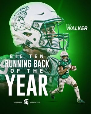 Image post by @MSU_Football on Twitter