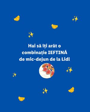 Image post by @lidlromania on Instagram