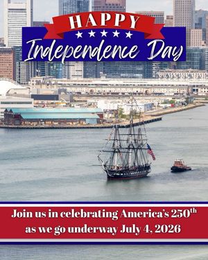 Image post by @uss_constitution on Instagram