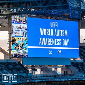 Image post by @hardrockstadium on Instagram