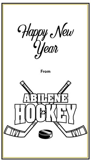 Image post by @AbileneHockey on Facebook