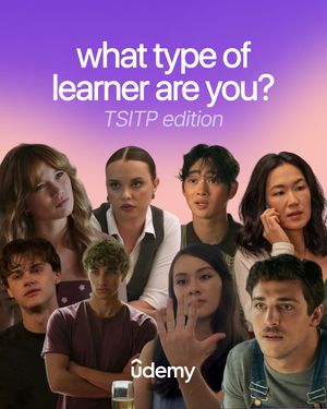 Image post by @udemy on Instagram