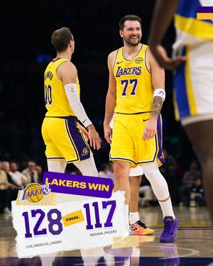 Image post by @lakers on Instagram