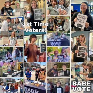 Image post by @babevote on Instagram
