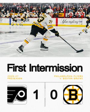Image post by @NHLBruins on Twitter/X
