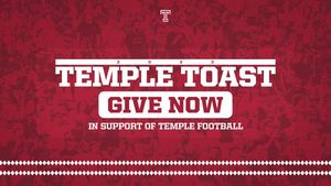 Image post by @Temple_FB on Twitter