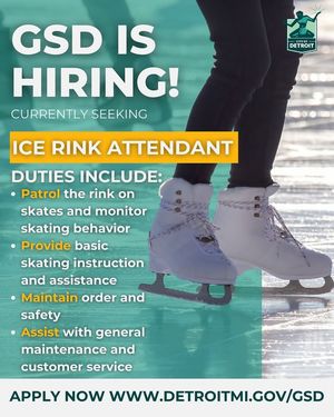 Image post by @DetroitParksRec on Facebook