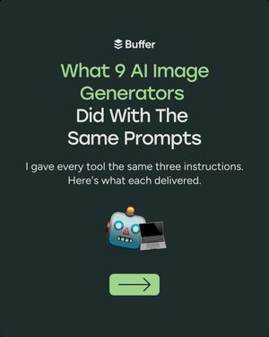 Image post by @buffer on Instagram