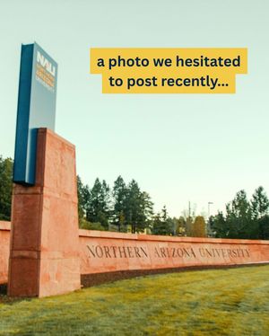 Image post by @nauflagstaff on Instagram
