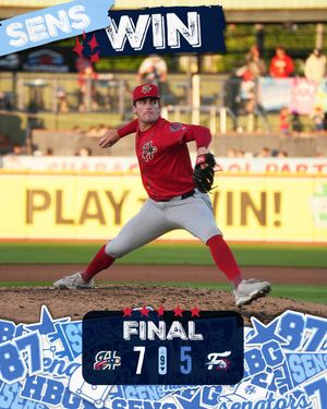 Image post by @HbgSenators on Twitter
