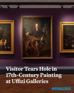 Image post by @hyperallergic on Instagram