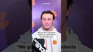 Video post by @cbssportscfb on YouTube