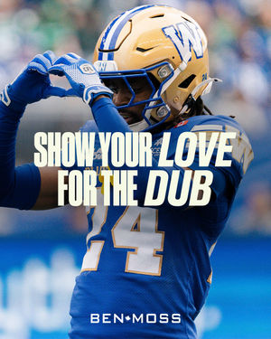 Image post by @wpgbluebomberscfl on Instagram