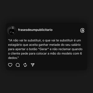 Image post by @frasesdeumpublicitario on Instagram