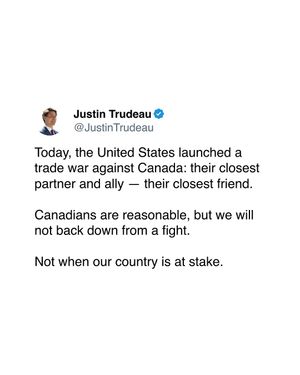 Image post by @justinpjtrudeau on Instagram