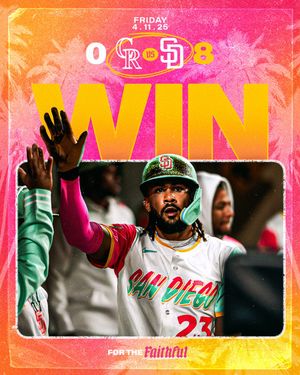 Image post by @Padres on Twitter