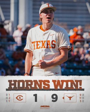 Image post by @TexasBaseball on Twitter