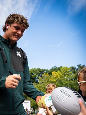 Image post by @msu_football on Instagram