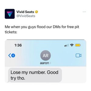 Image post by @vividseats on Instagram
