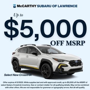 Image post by @mccarthysubaru on Instagram