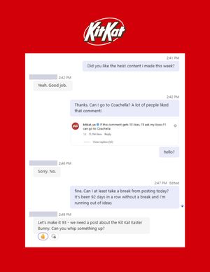 Image post by @kitkat_us on Instagram