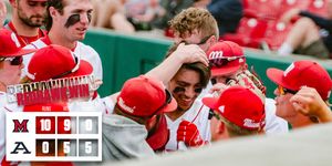 Image post by @MiamiOHBaseball on Twitter