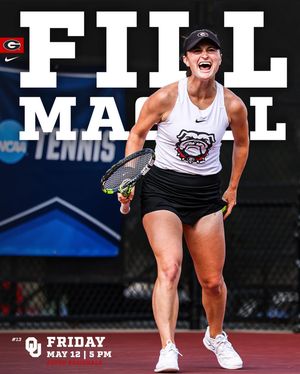 Image post by @ugawomenstennis on Instagram