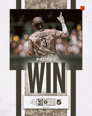 Image post by @padres on Instagram