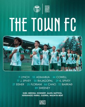 Image post by @thetown_fc on Instagram