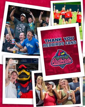 Image post by @memphisredbirds on Instagram