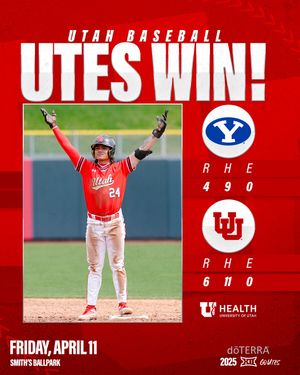 Image post by @utahbaseball on Instagram