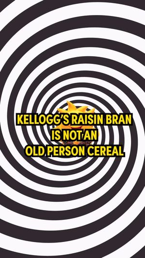 Video post by @KelloggsRaisinBran on Facebook