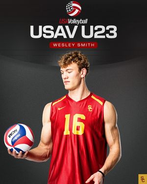 Image post by @uscmensvolley on Instagram
