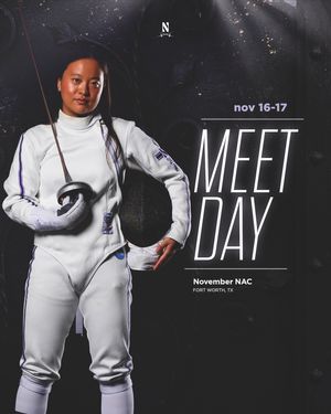 Image post by @nuwfencing on Instagram