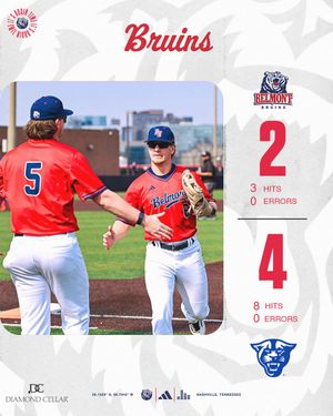 Image post by @BelmontBaseball on Twitter